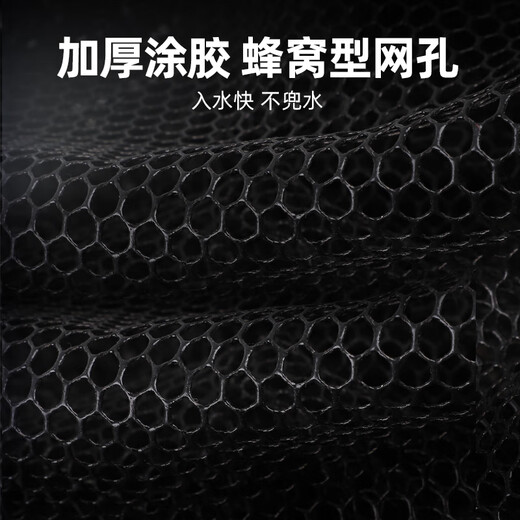Source of Fishing New Fish Protector Special for Wild Fishing New Fishing Net Bag Black Pit Live Fish Bag Fishing Protector for Small Fish Households Rubberized Anti-hanging 35cm 2m Recommended for Wild Fishing Multifunctional Fish Protector-Send Blocking Needle