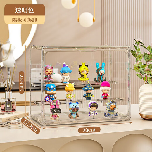 Hakkai Bird blind box storage labubu Bubble Mart display box hand-made display cabinet acrylic storage rack transparent