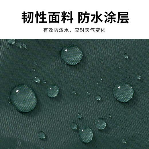 Zhu Meng Tent Outdoor Camping Aplous a prueba de lluvia Profesional durante la noche Completamente Automático Plegable Aftando al aire libre Sky 3-4 People Tent Tent Dark Green + Pad, a prueba de humedad + Top Cover 200*200*145cm adecuado para 4-6 personas sentadas alrededor