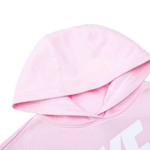 Nike Nike pour enfants pour enfants Sweat à capuche en coton pour filles printemps et automne pour enfants confortable Terry Casual Tops Petit bébé