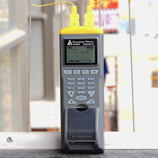 衡欣（AZ）衡欣9882热电偶测温仪温度记录仪打印双KJTRSE型 AZ9892保修一年