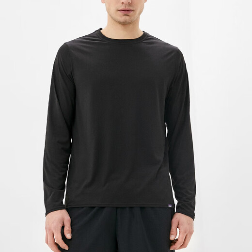 Patagonia Bata Capilene Daily Men's Summer Outdoor Fishing Breathable Perspiration Quick-Drying Clothing Long Sleeve C1 45170/BLWX Water Wave Blue Surf Pattern Regular S