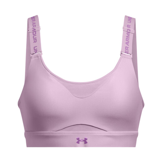 安德玛（UNDERARMOUR）Infinity 2.0小8 bra女子训练运动内衣-高强度1384112 峡谷粉698 L D-DD