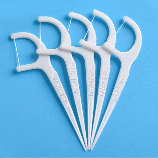 Xiaolu Mama Round Line Care Floss Sticks 200 x1 Bag Picking Zahnpick