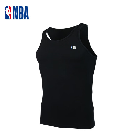 NBA背心男士夏季纯色弹力棉质内搭汗衫修身背心无袖篮球运动打底套装