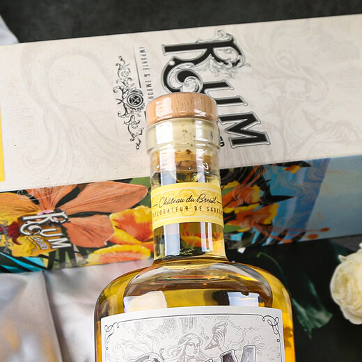Breui Castle de vin [bouteille d'origine importée] Français Rum Rum Vin étranger Ib Rum Explorer Belize Rum 700ml