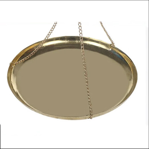 Chendao traditional Chinese medicine scale, imitation copper small scale, medicinal material scale, gram scale, traditional Chinese medicine old-fashioned scale, copper-plated scale, 500g disc (ordinary model)