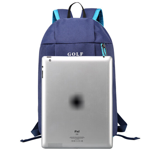 高尔夫（GOLF）双肩包男女轻便休闲运动户外背包迷你旅行登山包学生儿童小书包