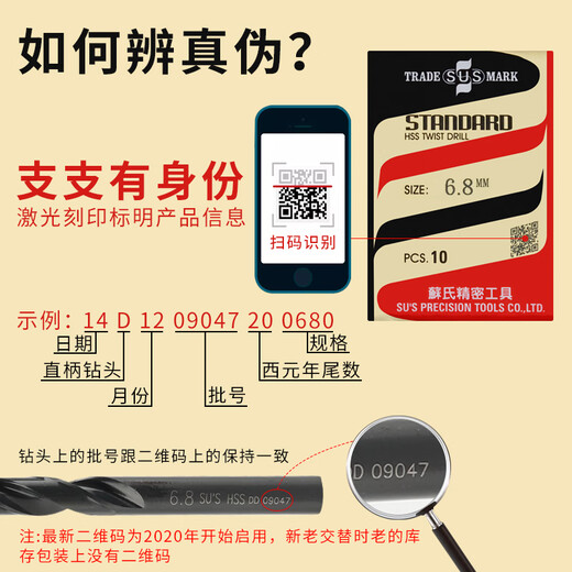 Huili custom drill bit 2.55 twist drill 5.55/3.25/3.05/2.15/2.25/3.45/2.05/3.45/4 2.55 10 pieces