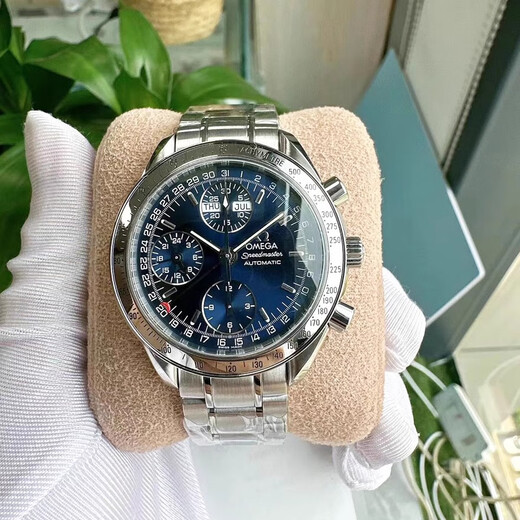 [Second-Hand 99 New] Omega Speedmaster-Serie Herren Uhr Automatische mechanische Uhr Luminous Chronograph Datum Edelstahl Second-Hand Swiss Luxury Men's Watch [39 mm] 3523.80.00