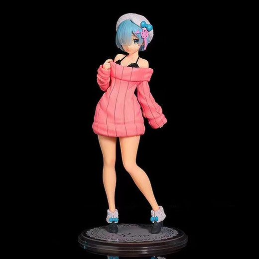 Re von Grund auf neu, Leben in einer anderen Welt, Katzenerem, Sakura Rem Model Figur Ornamente, Stuhl RAM [ca. 15 cm hoch]