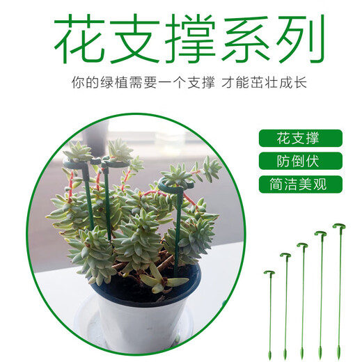 Planta de artesanía de jardín verde Coda anti-bucle de soporte de fibra de vidrio de fibra de vidrio