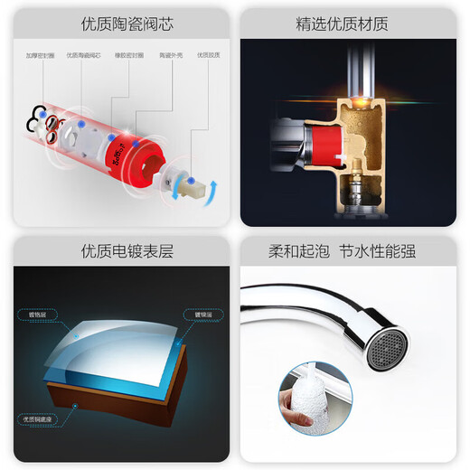 JOMOO kitchen faucet sink vegetable basin single cold water faucet brass body faucet 77020-182/1C-1