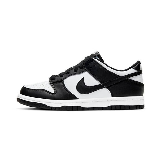 
Nike (NIKE) official website official men's shoes women's shoes Dunk Low (GS) low-top men's sports and casual retro skateboard shoes CW1590-100 Black and white Panda GS 40