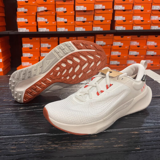 耐克（NIKE）男鞋夏季新款运动鞋Juniper Trail 2 GORE-TEX防水越野跑步鞋 HM9734-101白色/GTX防水面料 42.5
