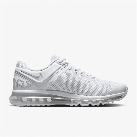 耐克（NIKE）男鞋 Air Max 2013 系列 男士经典透气耐磨减震跑步鞋 健身运动鞋 白银色HF4884-100 48 标准48/US13.5