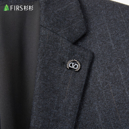杉杉【抗皱有型】西服男士外套春秋季商务休闲单西爸爸西装上衣男工装