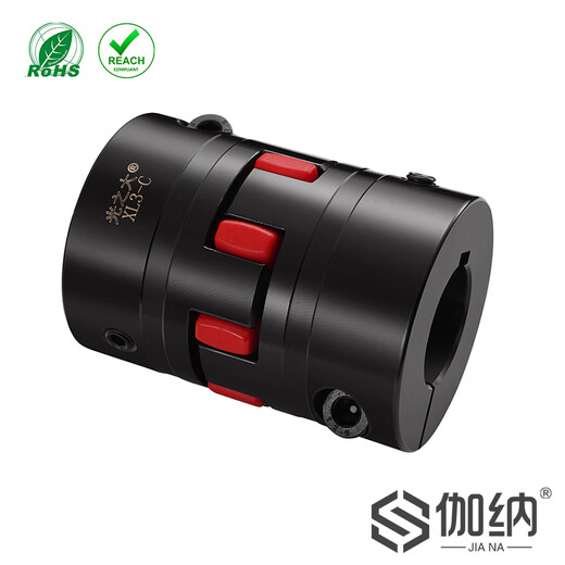 Gana transmission plum blossom star XL3-C clamping elastic coupling 45 steel high torque connector plum blossom coupling XL1-C-outer diameter 40 2-3 days