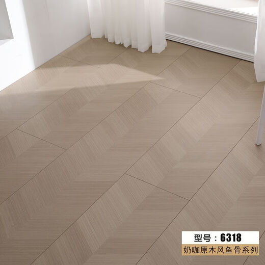Sanqi Tiger Crème Style Fish Oons Lamed Composite Wood Wood Flooring Herringbone Art Parquet Wood Factory Ventes directes Ventes 6302 METTE