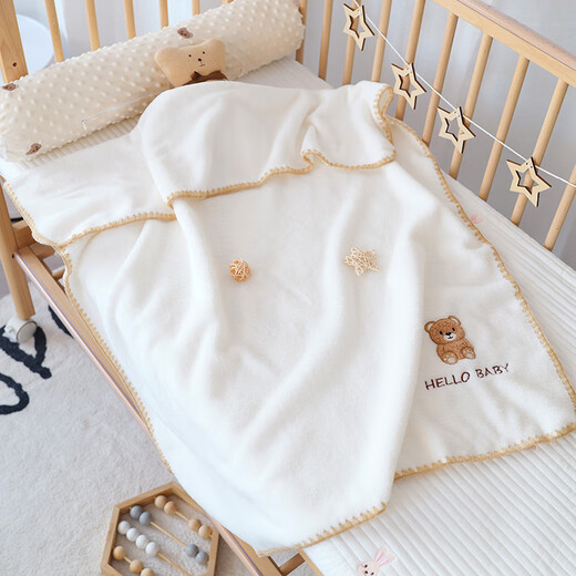 Baby stroller blanket TGTG baby blanket baby spring and autumn blanket children comfort blanket newborn baby bear blanket 100*120cm