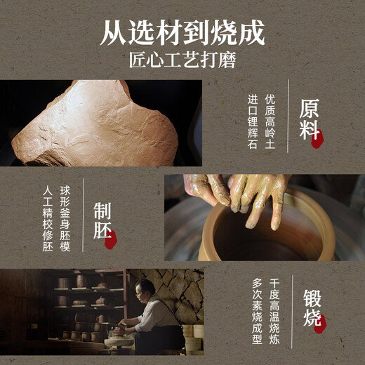 Bear Electric Casserole, Electric Stew Pot, Soup Pot, Stew Pot, Electric Stew Cup, Healthy Porridge Quick Stew Pot, Split High Temperature Ceramic Double Boiler DSG-B40J3 2L+4L