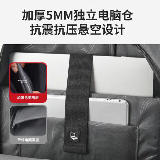 CROSSGEAR Swiss Army Sword Backpack Travel Men's Backpack Casual Business Large Capacity Computer Bag High School Students' School Bag Classic Flagship