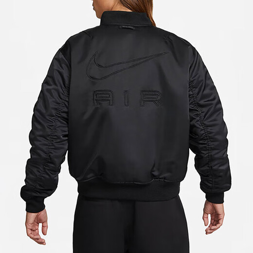 Nike Cotton Clothing Herrenkleidung 2024 Frühling Neue Baseballkleidung Outdoor Fitness Sportswear Windproof und warme Freizeitjacke DV9892-010 s / vorgeschlagen 100-120jin [Jin ist 0,5 kg]