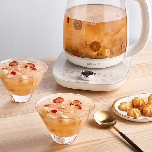 Electric kettle YSH-C18P1 fully automatic heat preservation glass tea brewing glass 1.8L bear health kettle (YSH-C18P1) 1.8L + filter + egg rack