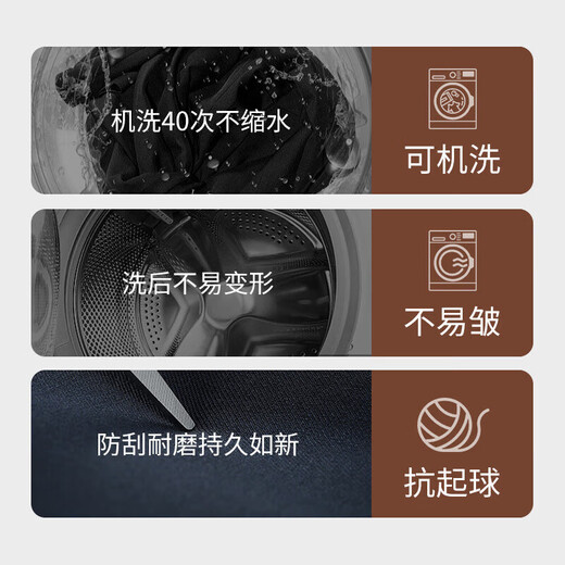 Goldlion Machine Washable Wool Autumn Antistatic Lapel Business Executive Jacket Casual Jacket for Men Navy L