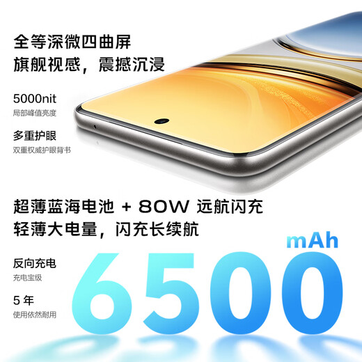 vivo Y300 Pro 8GB+128GB 钛色 国家补贴 6500mAh超薄蓝海电池 全等深微四曲屏 AI 拍照 手机