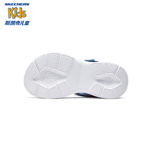 Skechers Skechers children's sandals summer girls flashing casual shoes sweet bright fashion princess shoes 303103L