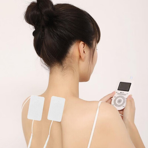 姚本仁家用多功能针灸电疗仪经络全身颈椎穴腰部脉理疗按摩器药房SN3894 蓝色套餐五(3对大贴+4对小贴+拖