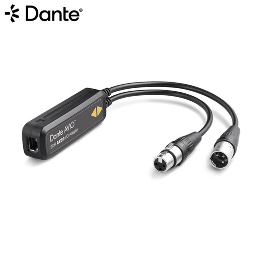 DANTE BY AUDINATE AVIO analog audio to Dante adapter Internet of Everything plug and play digital audio digital-to-analog converter ADP-DAO-AU-0X1