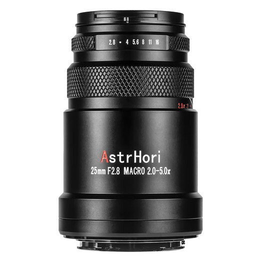 Rockstar 25mmF2.8 full frame 5x magnification super macro lens for shooting insect specimens and flowers Sony E-mount official standard (single lens)