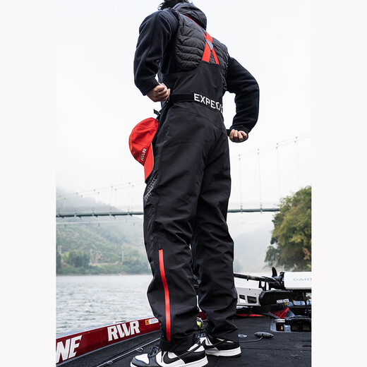 RVVR 22 models of outdoor fishing pants, sun protection pants, windproof and rainproof lure fishing suits for men, 23 models of hard-shell assault pants, space black S