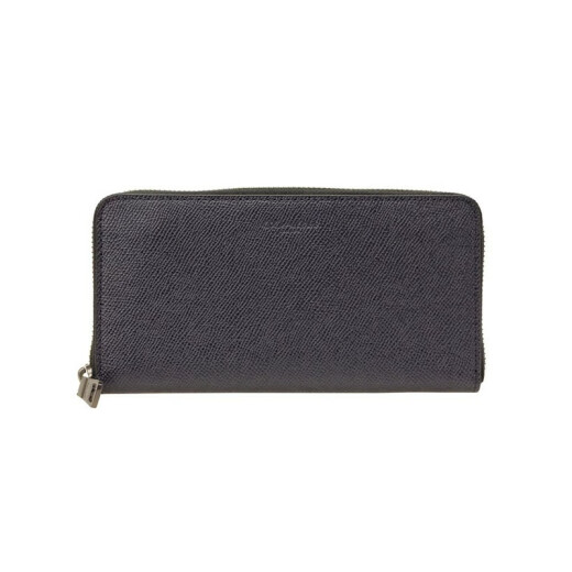 CoaCH (COACH) men's wallet long zipper rounded corner men's wallet classic wrist bag Japanese direct mail black