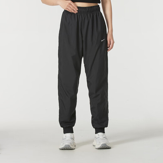 耐克（NIKE）运动套装女装 2025新款秋季潮流时尚连帽卫衣套头衫 束脚休闲长裤 DQ5776-010+FV7661-010 M