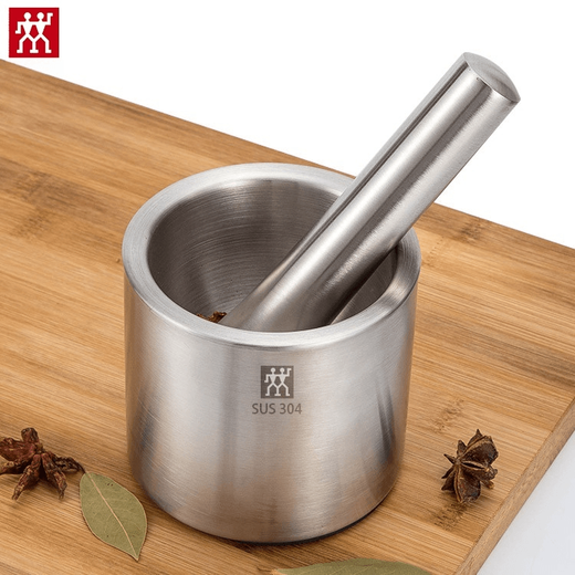 ZWILLING German garlic pounder, kitchen garlic masher, manual garlic press, garlic grinder, brand new 304 garlic pounding bowl, practical utensil, about 928.02G