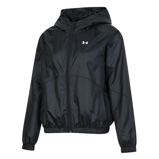 
Under Armour Women's Sports Set 25 Summer New Casual Simple Hooded Jacket Jacket Loose Casual Trousers Two-piece Set 1382698-001+1377079-465 L