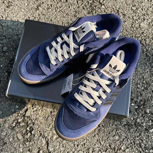 Adidas (Adidas) Clover Casual Schuhe Herrenschuhe Frauenschuhe 2025 Sommerforum84Low Classic Retro Sports Schuhe GX9755 Retro Blue 36