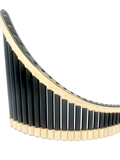 Youyou Carbon Fiber Panflute Professional Performance Master Collection Level Handmade 22/25 Tube G/C Healing Instruments 22 Tube Large Character Group G 6-9 Months Contact Booking
