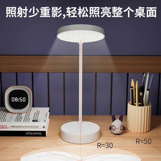 督牌台灯学习护眼灯充电小台灯儿童学习灯专用书房宿舍灯阅读床头夜灯