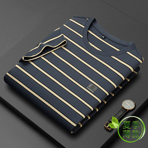
MASTER POLO Paul T-shirt official brand luxury short-sleeved polo shirt men summer middle-aged lapel loose large size business casual military green 6195 L