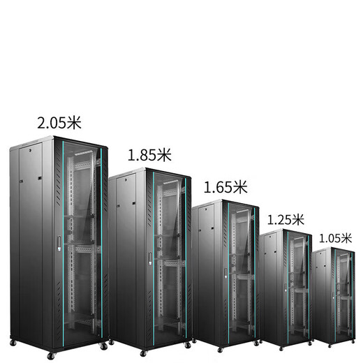 Shantoulin Village TD/TS600 deep series cabinets 1 meter 1.2 meter 1.6 meter 1.8 meter 2 meter 2.2 meter 18u TS.6627 front glass rear mesh door