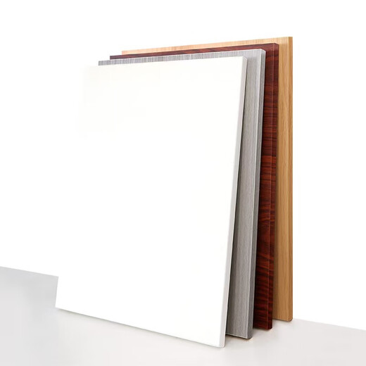 Jianzhou white wooden board customized solid wood ecological board wardrobe partition layered board paint-free board cabinet wall storage board customization contact customer service