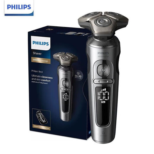 飞利浦（PHILIPS）电动剃须刀SP9871男士QI无线充电刮胡刀荷兰SP9873 SP9871[无线充电]带理容配件