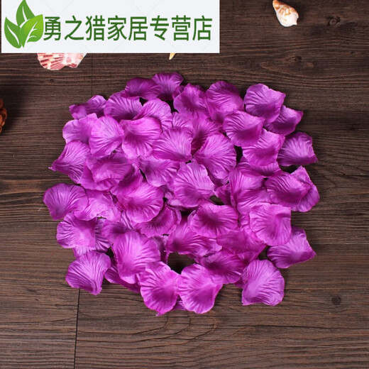 1000 pieces of non-woven fabric simulated rose petals, romantic petals, birthday decoration, proposal, wedding, Valentine's Day confession, milky white, 1000 pieces