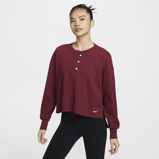 Nike (NIKE) pull femme année du serpent nouvel an CNY mode polyvalent col rond pull tricoté HV8466-677 S