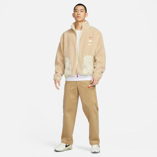 
Nike (NIKE) SPORTSWEAR Men's Imitation Lambskin Jacket FZ6194-126 M