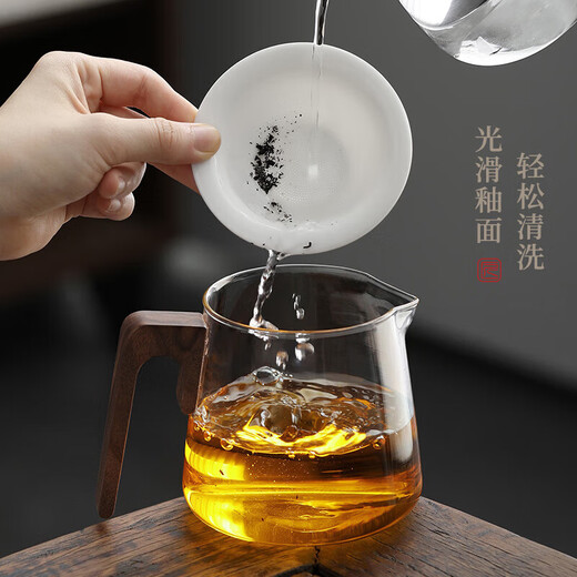 Shangyanfang tea leak filter tea filter white porcelain filter tea brewing tool all-ceramic integrated tea filter Kung Fu tea set accessories